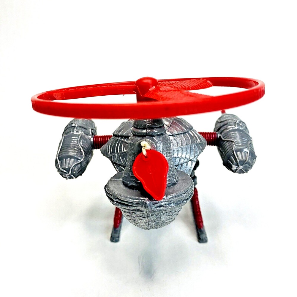 1997 Spider-Man Commando Armor Jetpack Suit with Flying Disc Pull String Rare - Picture 8 of 16